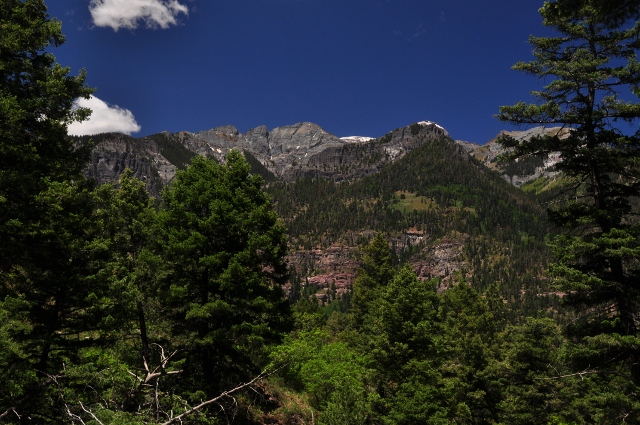 surrounding hillside